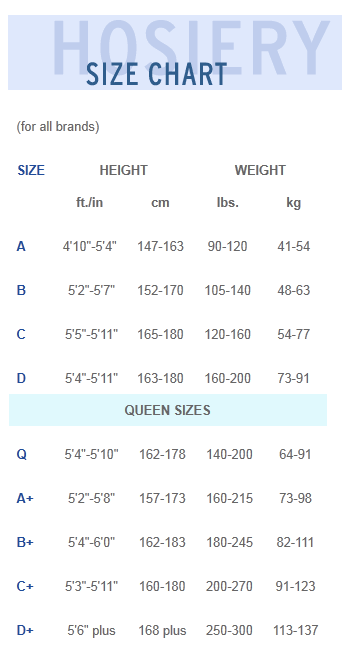 Sears Clothing Size Chart